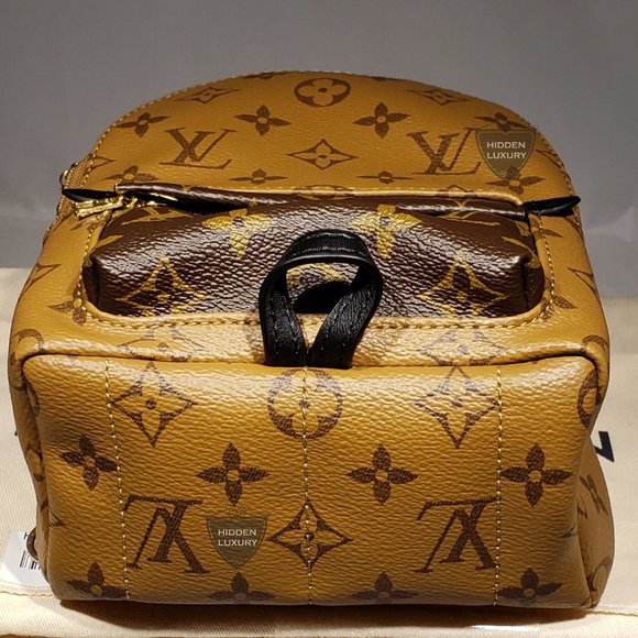 Palm Springs Mini Reverse Monogram Backpack M44872 - Picture 6 of 11